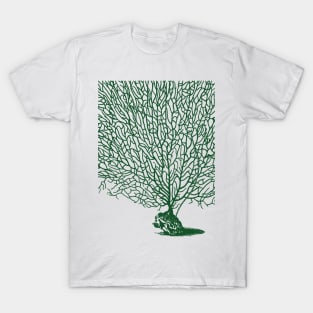 Green Sea Fan Coral T-Shirt